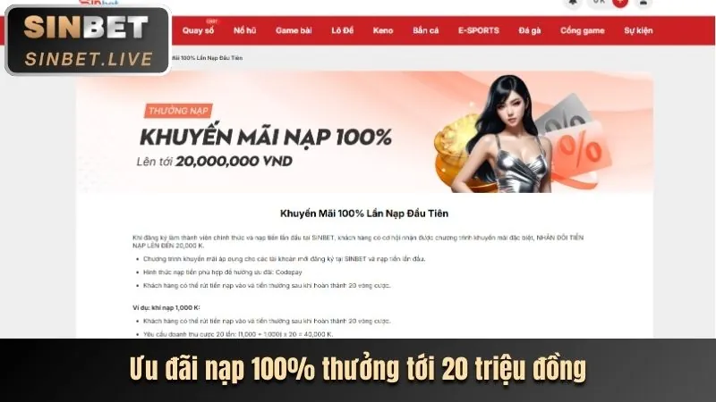 Giao diện người dùng thân thiện của 123b